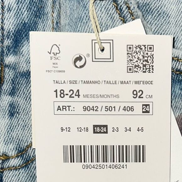 ZARA Kids | Blue | REGULAR FIT JEANS - Picture 5 of 6